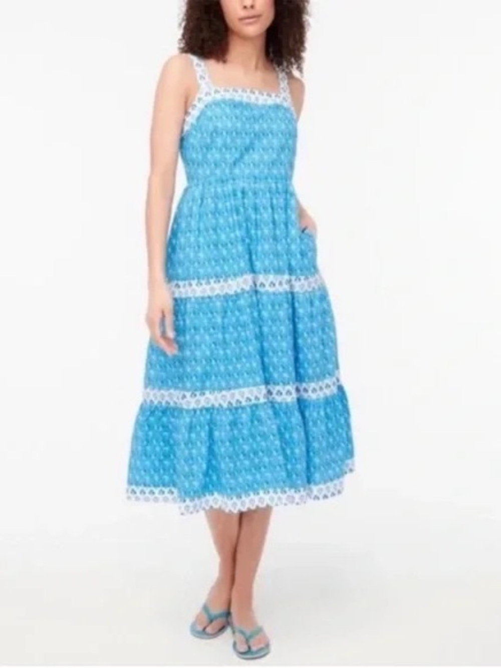 J Crew Midi Sundress
